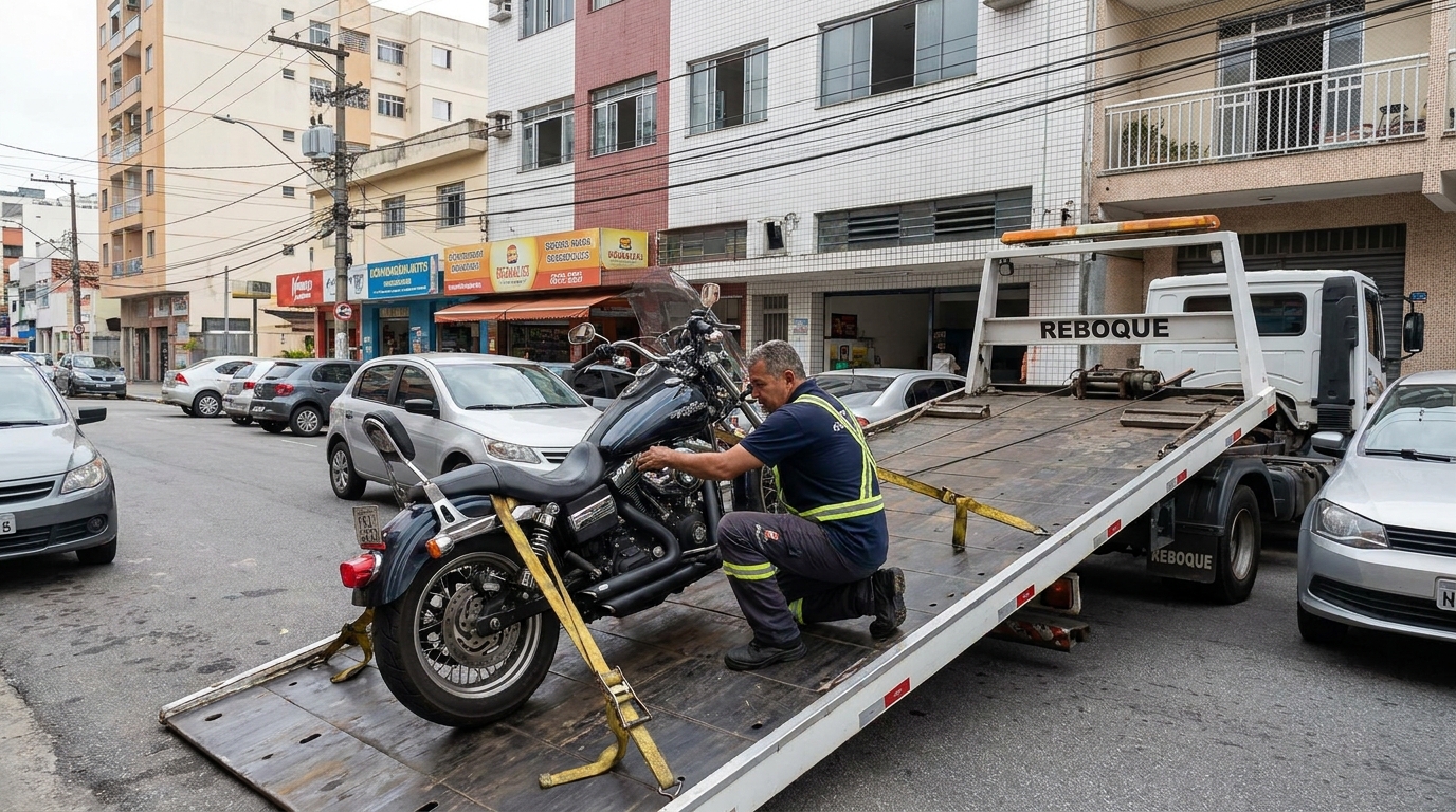 Guincho para Moto em Divinópolis‑MG