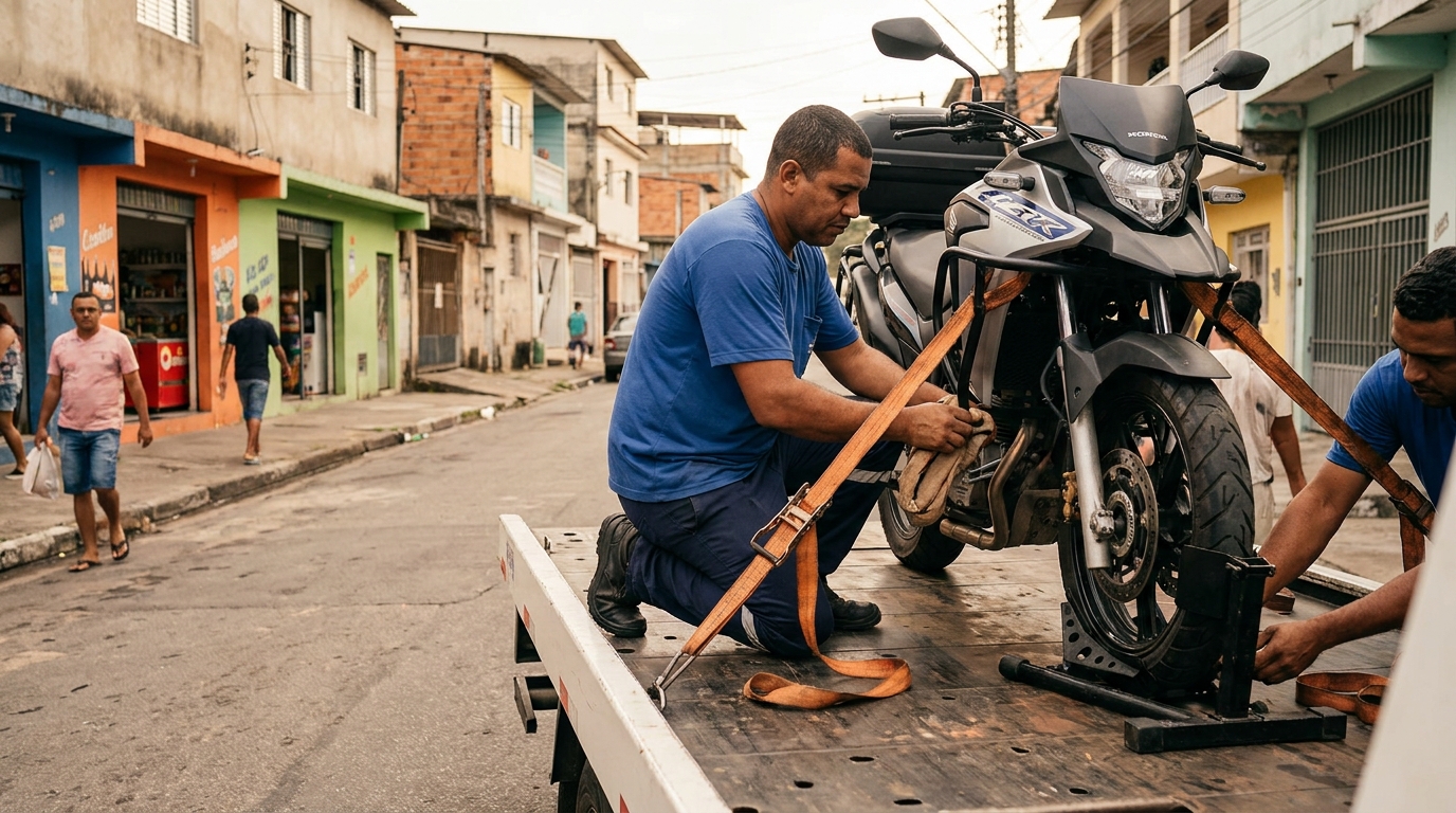 Guincho para Moto em Divinópolis‑MG